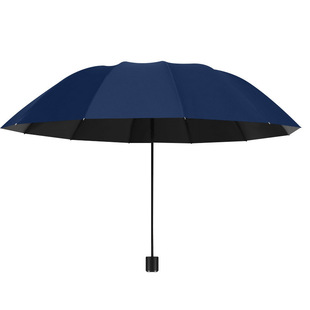 雨伞加大加厚加固折叠男女三四人晴雨两用抗暴风雨超大号手动结实