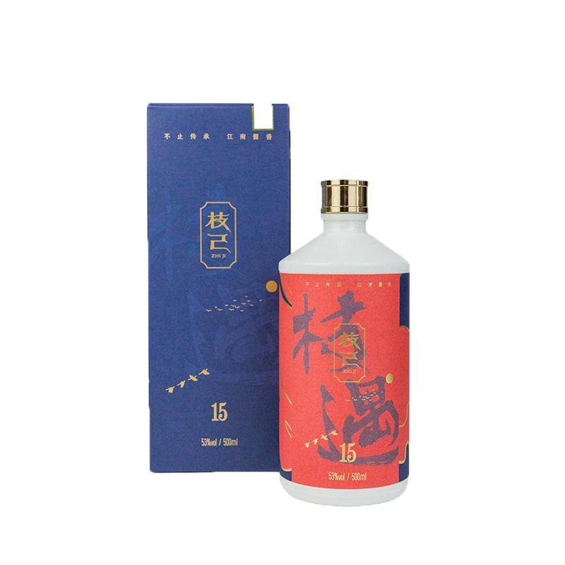 定制系列酱香型白酒枝己500ml