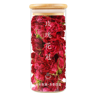 大朵平阴玫瑰花冠茶一朵一杯