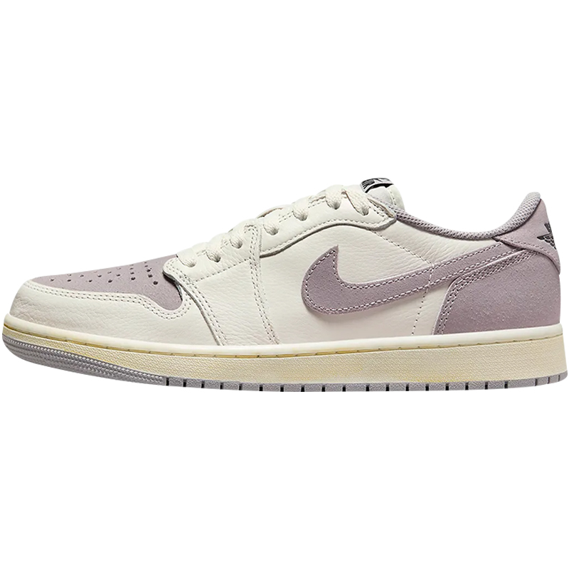 小鸿体育Air Jordan 1 Low AJ1灰白色低帮复古篮球鞋CZ0790-101