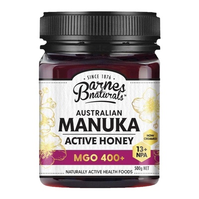 澳洲直邮Barnes Naturals麦卢卡蜂蜜天然肠胃13+调理MGO400+