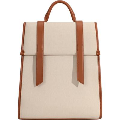 SEWAHU莎哇狐皮质通勤电脑双肩包