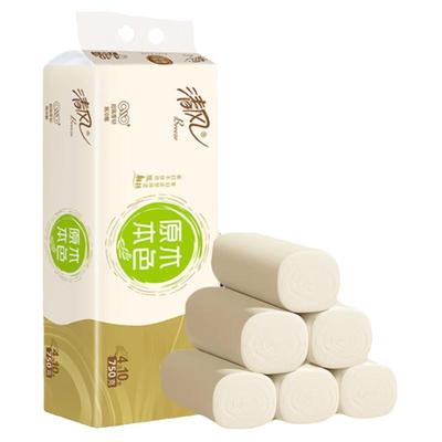 清风无芯卷纸700g卫生纸家用实惠装厕纸厕所纸巾大包30卷加厚手纸