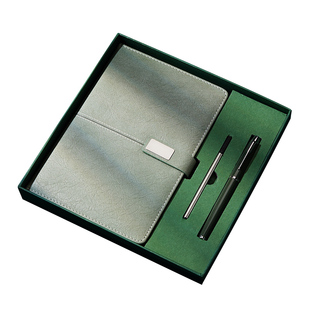 加厚笔记本商务软皮本子定制高端办公记事本2025年新款高颜值精致高级礼盒套装日记本会议记录本可印logo订制