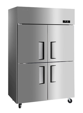 星星厨房四门冰箱商用全铜-22℃