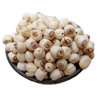正宗福建建宁莲子干货500g去芯无硫建莲新鲜手工通芯白莲子中药材