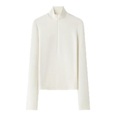 VIKTORIACHAN24/25秋冬成衣系列 拉链设计高领长袖打底上衣