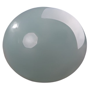 天然冰种蓝水翡翠散珠diy串珠手串配件玉石珠子手链饰品配饰配珠