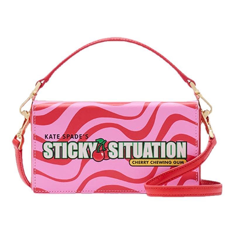 【2025新款】kate spade ks Treat 樱桃泡泡糖斜挎包