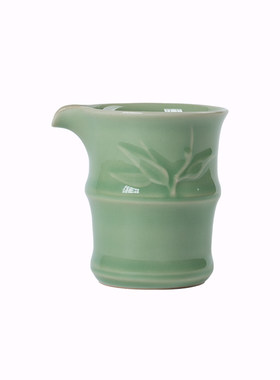 龙泉青瓷复古公道杯均茶器