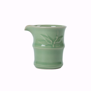 龙泉青瓷闻香杯陶瓷家用泡茶分茶器公平杯功夫茶杯手工公道杯匀杯