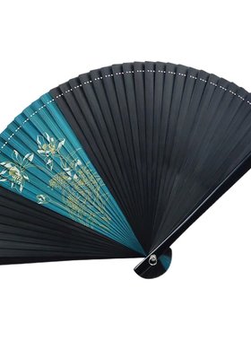 全竹工艺古风小巧折叠扇