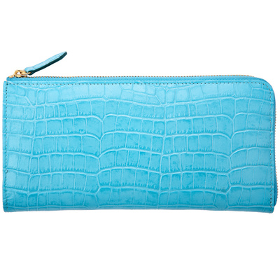 品仕超薄女小手包鳄鱼纹头层牛皮