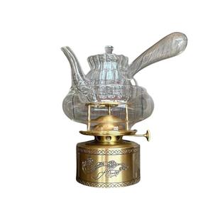 2026古焰精品茶灯空气灯 中式工夫茶煮茶炉 煮水养生灯便携煮茶器