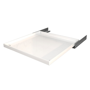 中石亚克力抽屉托盘矮款耐压轨道收纳抽屉改造白色环保橱柜内改造