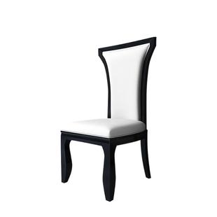 新中式全实木餐椅家用北欧靠背椅雕花餐桌椅现代餐厅饭店凳子椅子