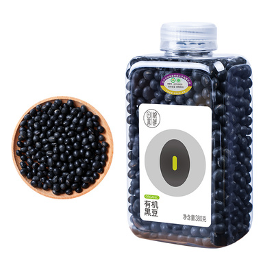 田喜粮鲜有机黑豆380g富含矿物质