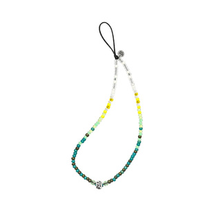 String Ting 果漾系列手机链适用于iPhone便携挂链挂绳腕带配件串珠链条彩虹玻璃ins个性时尚st明星网红