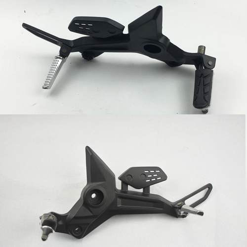 银钢怪兽YG150-23/23A/YG200-3电喷摩托车原厂左右搁脚架脚蹬踏板