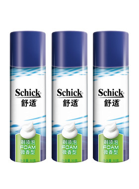 Schick舒适手动剃须泡沫青柠香型