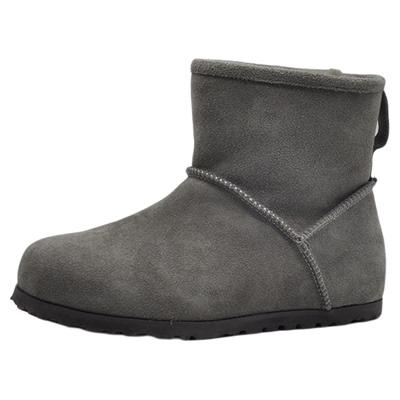 磨砂皮大头加绒加厚东北雪地靴