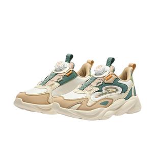 【于适应援色】晨星|鸿星尔克童鞋女童网面透气中大童儿童运动鞋