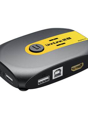 优联两台电脑共享键鼠屏HDMI
