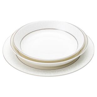 隆达骨瓷餐具套装碗碟套装家用 餐具高级感小众 巴塞罗那碗盘套装