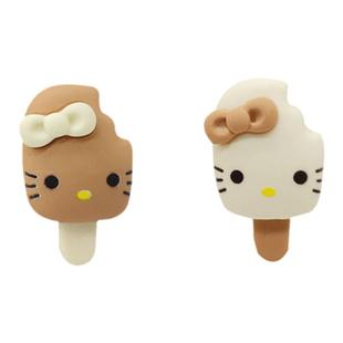 Mkop洞洞鞋配饰diy鞋扣配件猫棒冰雪糕鞋花装饰扣适配Cross/Crocs