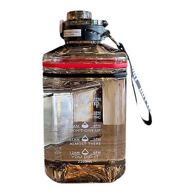 超大号塑料水壶耐高温吸管杯子