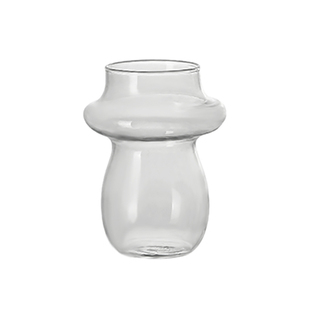 创意蘑菇高硼硅玻璃杯ins风高颜值牛奶咖啡杯家用水杯可爱果汁杯