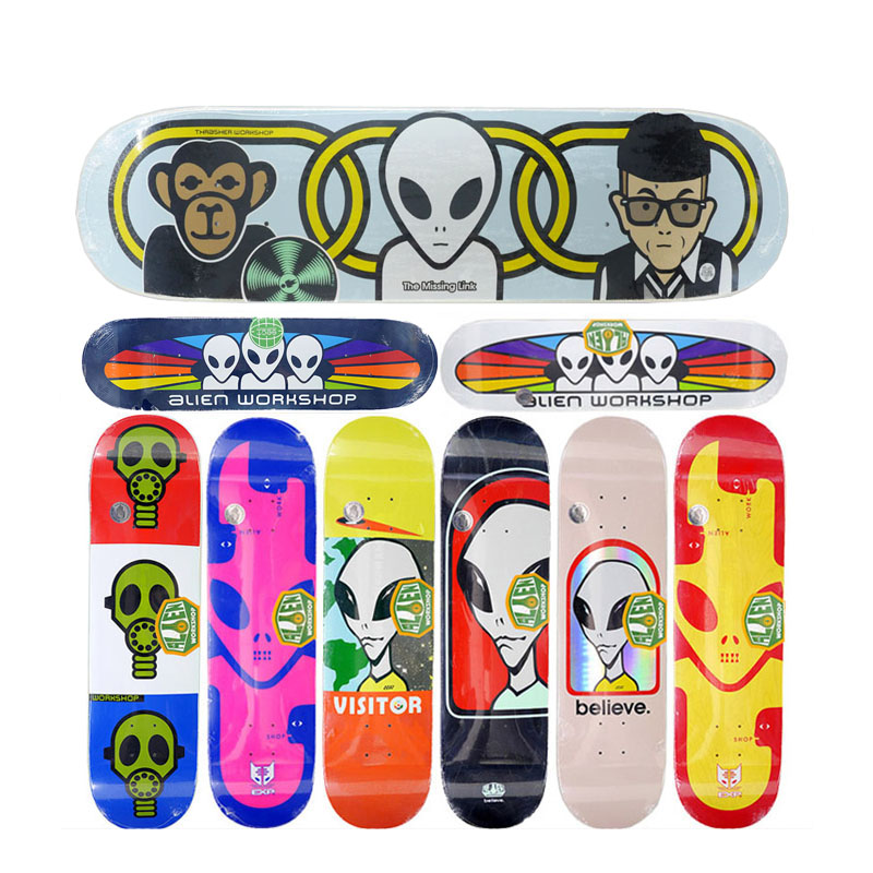 THRASHERAlienWorkShopaws滑板