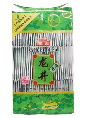 酒店用袋泡茶绿茶红茶花茶110克