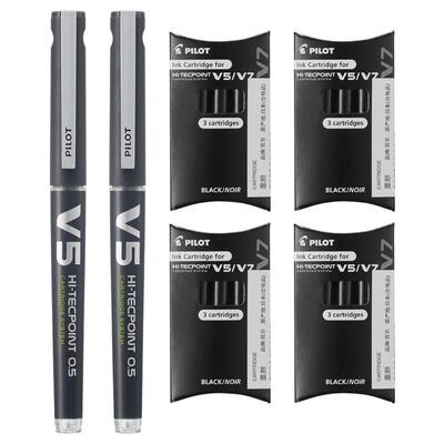 百乐BXC-V5升级版可替换墨胆