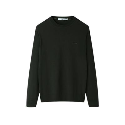 海澜之家时尚圆领打底长袖针织衫