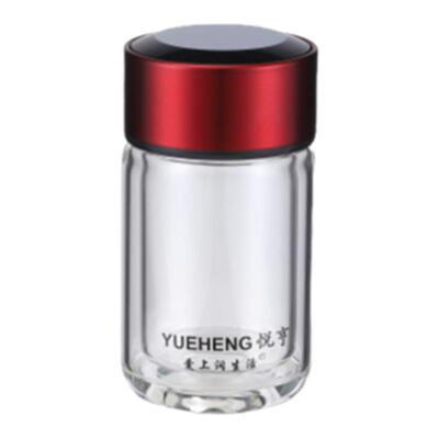 耐热玻璃杯口袋杯迷你隔热小水杯