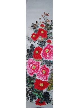 纯手绘国画花鸟画客厅装饰画