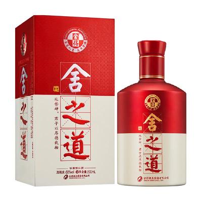 舍得500ml白酒50度浓香型粮食酒