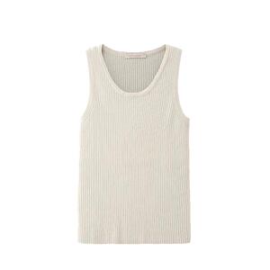 春竹冬季新品100%山羊绒背心女纯色修身舒适无袖背心女