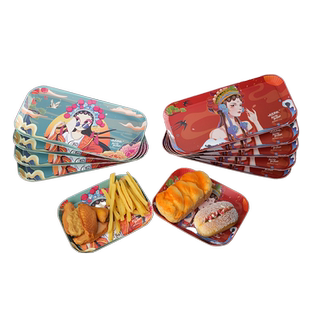 一次性餐具吐骨碟火锅纸盘子酒吧水果餐盘烧烤盘蛋糕纸碟子即弃碗