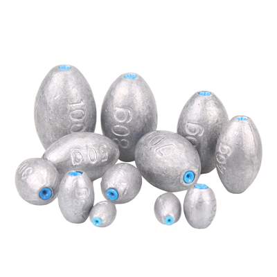 橄榄型塑芯通心坠空心铅坠