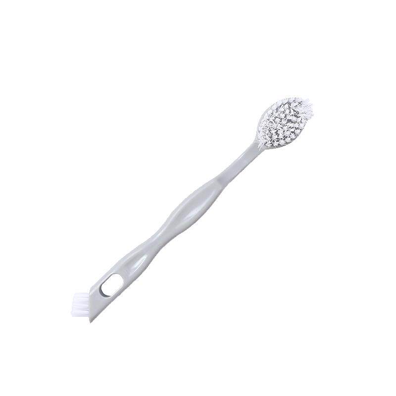 双头长柄洗鞋刷塑料硬毛洗鞋洗衣鞋刷厨房清洁鞋刷子刷鞋子清洁刷