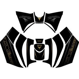 适用23-24款天鹰TX150 TX250防滑油箱贴耐磨鱼骨贴保护贴改装配件