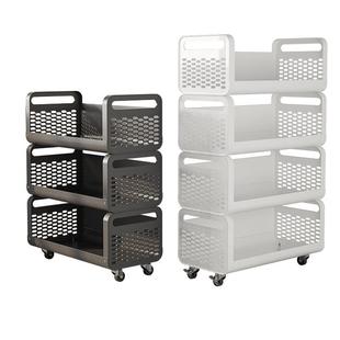 厨房菜篮子置物架多层落地蔬菜多功能收纳零食架子放菜蔬果小推车