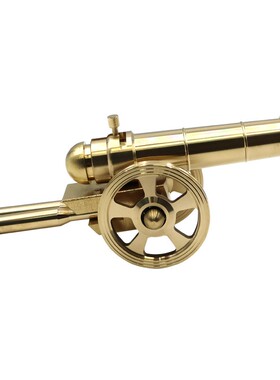 黄铜精铸大炮摆件彰显非凡品味