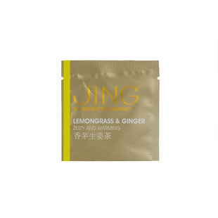 英国 JING TEA 干柠檬茶姜茶香茅干姜花草茶20茶包高端酒店袋泡茶