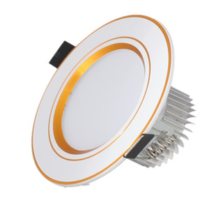 筒灯LED天花灯嵌入式客厅过道现代简约吊灯洞灯孔灯3W射灯防雾灯