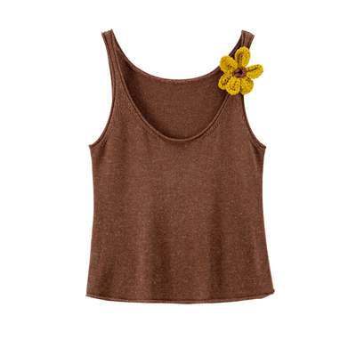 BANANACICI天丝亚麻针织背心