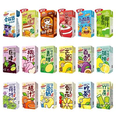 港式饮料整箱混装果茶多口味网红