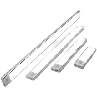 人体感应灯家用酒柜玄关灯展柜过道光控LED橱柜灯无线USB充电灯条